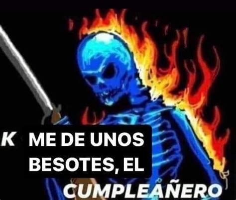 que me bese el cumpleañero